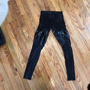 Blackmilk Clothing Pleather Leggings